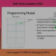 Lane Support In GDB For Debugging GPUs