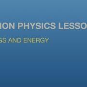 Python Physics Lesson 12 Looking At Energy For Oscillating Mass On A Spring