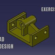 CAD Design Exercise 185 Catia V5 Tutorial Exercise I Part Design CATIA Design Solidworks