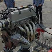 K24 Honda Acura Engine Running On A Test Stand
