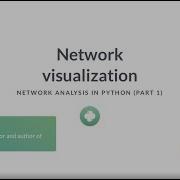 Python Tutorial Network Visualization