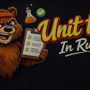 Unit Testing Rust