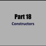 Java Programming Beginner Tutorials Part 18 Constructors