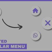 Animated Circular Navigation Menu Using HTML CSS JavaScript How To Create A Radial Menu