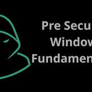 TryHackMe Pre Security Windows Fundamentals 3