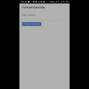 Native Geocoder Plugin In Ionic Capacitor App For Forward Geocoding