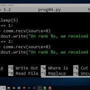 EP03 Python MPI4Py Send And Receive