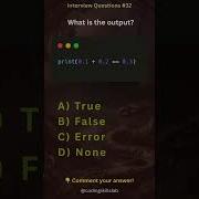 Python Interview Questions 32 Floating Point Trick Shortsvideos