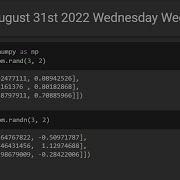 Np Random Rand Vrs Np Random Randn Day 409 Of DS
