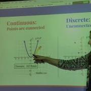 Continuous Vs Discrete Functions