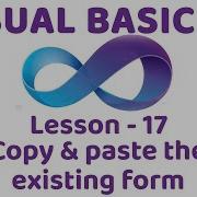 Visual Basic 6 0 Copy Paste The Existing Form