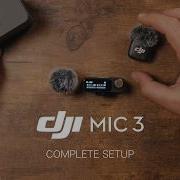 DJI Mic 3 Complete Setup Guide Including Timecode