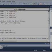 Visual Basic Tutorial 61 For Each Loop