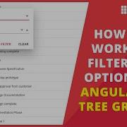 How To Work With Filtering Options In Angular Tree Grid