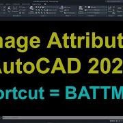 73 Block Attribute Manager In AutoCAD 2020 How To Manage Attribute In AutoCAD 2020