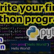 Write Your First Python Program Learn Python