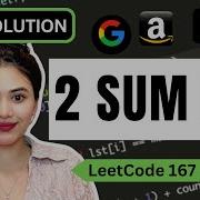 Two Sum II LeetCode 167 Python