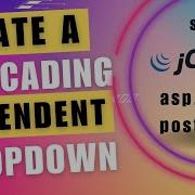 Asp Net Dropdown List Cascading Dependent Select2 Jquery