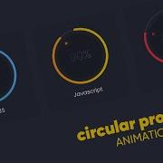 How To Create Animated Circular Progress Bar Pure CSS