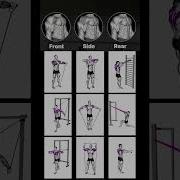Shoulder Workout With Resistance Band Fittype Shorts Shortsvideo Homeworkout