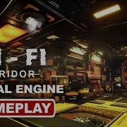 STYLIZED Sci Fi Corridor UE4 Gameplay