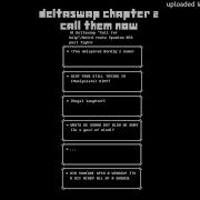 DELTASWAP CHAPTER 2 Call Them Now A Deltaswap Call For Help Weird Route Spamton Post Fight