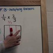 Multiplying Fractions Using An Area Model