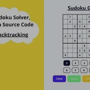 Sudoku Game In React With Source Code