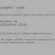 Objective C Tutorial Lesson 7 Part 1 Constants