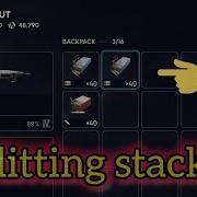 Arc Raiders Splitting Stacks