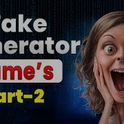 2 Fake Names Generator Using Python Faker Library Tutorial