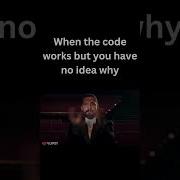 When The Code Works But You Don T Know Why Coding Meme