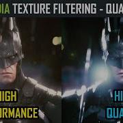 Texture Filtering Quality High Performance Vs High Quality NVIDIA Control Panel