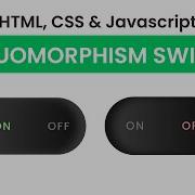 Skeuomorphism Switch HTML CSS And Javascript