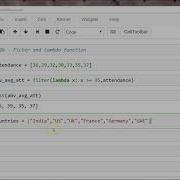Python 3 Programming Tutorial 4 Filtering Data In Python With Lambda Function