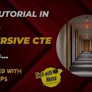 Recursive CTE In SQL Hierarchical Data SQL In Tamil Sql Sqlintamil