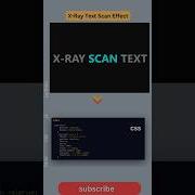 This Text Has An X Ray Mode HTMLCSSJS