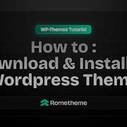 WordPress Theme Tutorial Download Install Wordpress Theme Powered By RTMkit 1 4