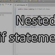 Nested If Statements Java Programming Tutorial 17 PC Mac 2015