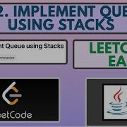Leetcode 232 Implement Queue Using Stacks Easy Java Solution