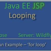 For Loop Example JavaEE JSP Tutorial 02