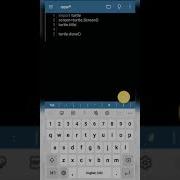 Creating Turtle Screen In Android Python Shorts Youtubeshorts Codeforprogress
