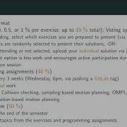 Motion Planning Lecture 01 2024
