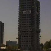 Demolition Fail Hackney Tower Block Tower Block Demolition Thames News 1985