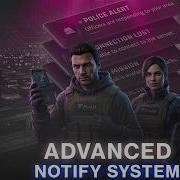 Advanced FiveM Notification System Glassmorphism UI Sounds Exports Standalone