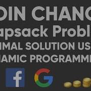 Coin Change Knapsack Interview Problem And Answer Optimal Solution Dynamic Programming