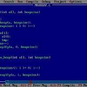 C Program For Heap Sort Algorithm