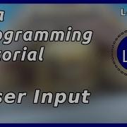 User Input Lua Tutorial Part 8