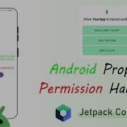 Permission Handling In Android Using Jetpack Compose Android Studio Kotlin