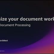 AWS Intelligent Document Processing Amazon Web Services